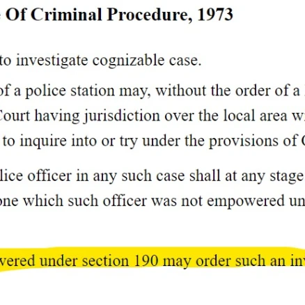 Can 156(3) Cr.P.C. orders be revised by the High Court/ Sessions Court u/s 397 of the Cr.P.C?