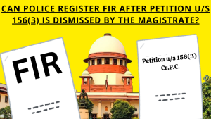 FIR registered after Magistrate dismissed 156(3) petition. Interesting judgment from Uttarakhand HC.