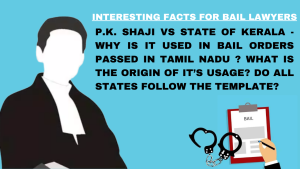 P.K.SHAJI VS STATE OF KERALA (AIR 2005 SC 100) -  INTERESTING FACTS YOU DIDN'T KNOW!