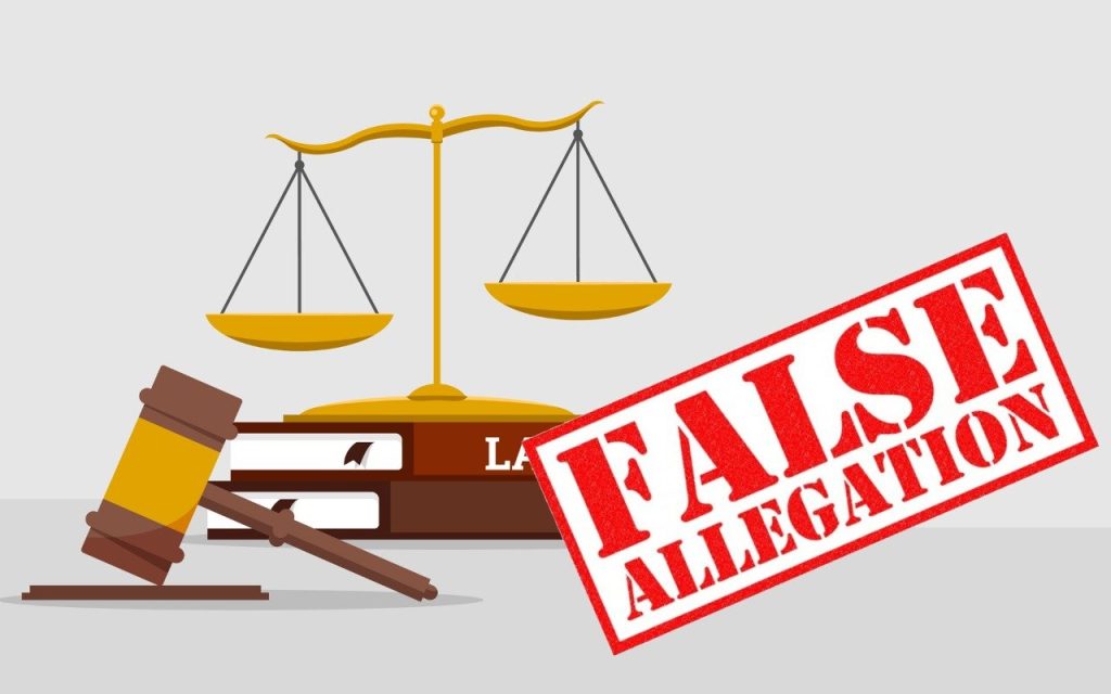 HOW TO DEAL WITH FALSE POLICE COMPLAINTS MADE AGAINST YOUR CLIENT?